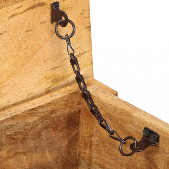 tömör mangófa tárolóláda 99 x 35 x 48 cm