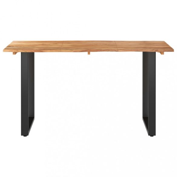 tömör akácfa étkezőasztal 140 x 70 x 76 cm