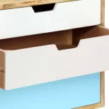 tömör mangófa éjjeliszekrény 47 x 35 x 63 cm