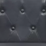 szürke valódi bőr karosszék