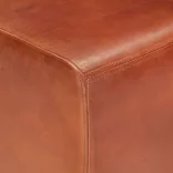 valódi kecskebőr vintage stílusú lólengő pad fogantyúkkal