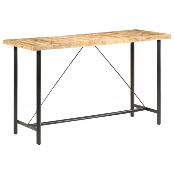 nyers mangófa bárasztal 180 x 70 x 107 cm