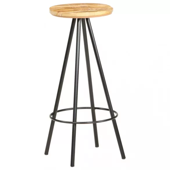 4 db nyers mangófa bárszék