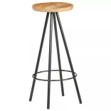 4 db nyers mangófa bárszék