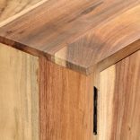 tömör akácfa TV-szekrény 118 x 30 x 45 cm