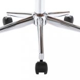 fekete hajlított fa és műbőr forgó étkezőszék