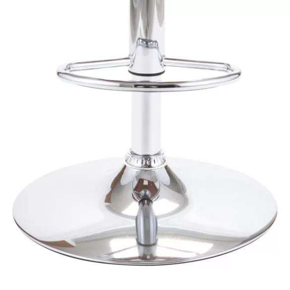 tópszínű szövet és furnérlemez bárszék