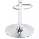 fekete műbőr bárszék