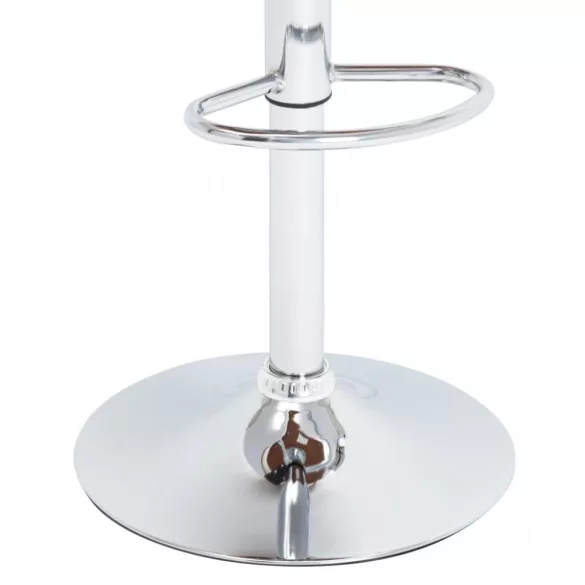 fekete műbőr bárszék