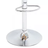 fekete műbőr bárszék