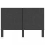 sötétszürke szövet fejvég 140 x 200 cm