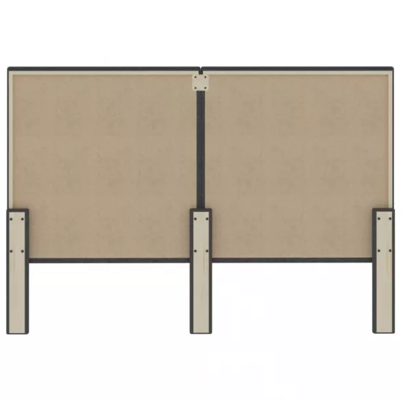 sötétszürke szövet fejvég 140 x 200 cm