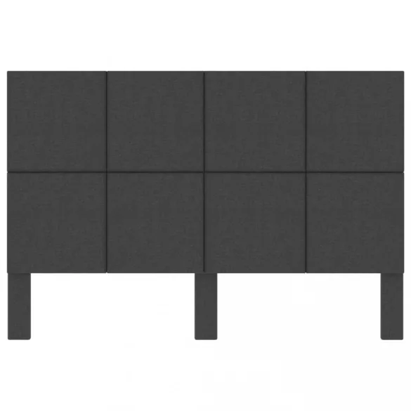 sötétszürke szövet fejvég 160 x 200 cm