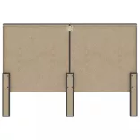 sötétszürke szövet fejvég 160 x 200 cm