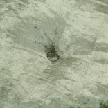 zöld kerek bársony puff 40 x 20 cm