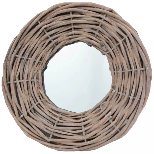 3 db fonott vesszőkeretes tükör 15 cm