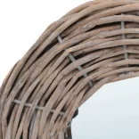 3 db fonott vesszőkeretes tükör 15 cm