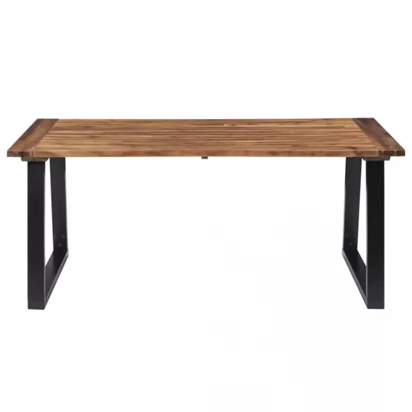 tömör akácfa étkezőasztal 180 x 90 cm