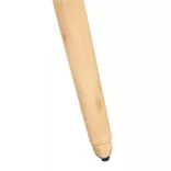 2 db barna valódi bőr nyers mangófa bárszék