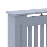 antracitszürke MDF radiátorburkolat 152 x 19 x 81,5 cm