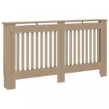 szerelt fa radiátorburkolat 152 x 19 x 81,5 cm