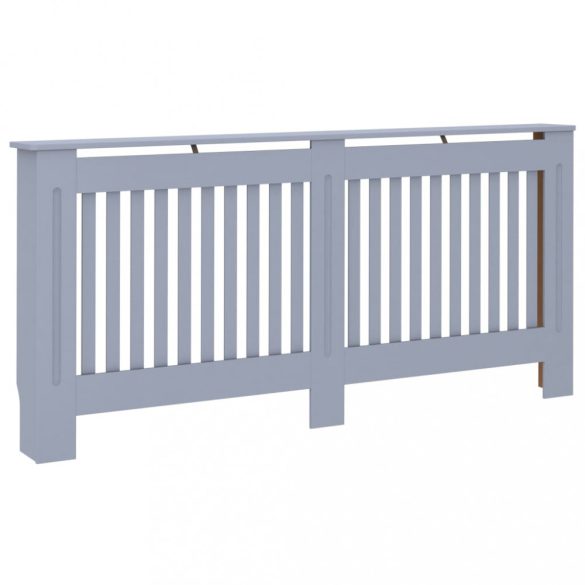 antracitszürke MDF radiátorburkolat 172 x 19 x 81,5 cm