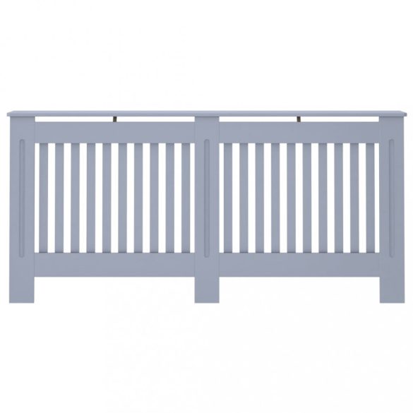 antracitszürke MDF radiátorburkolat 172 x 19 x 81,5 cm