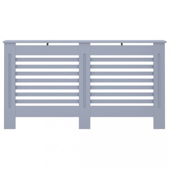 antracitszürke MDF radiátorburkolat 152 x 19 x 81,5 cm