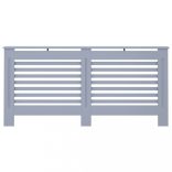 antracitszürke MDF radiátorburkolat 172 x 19 x 81,5 cm