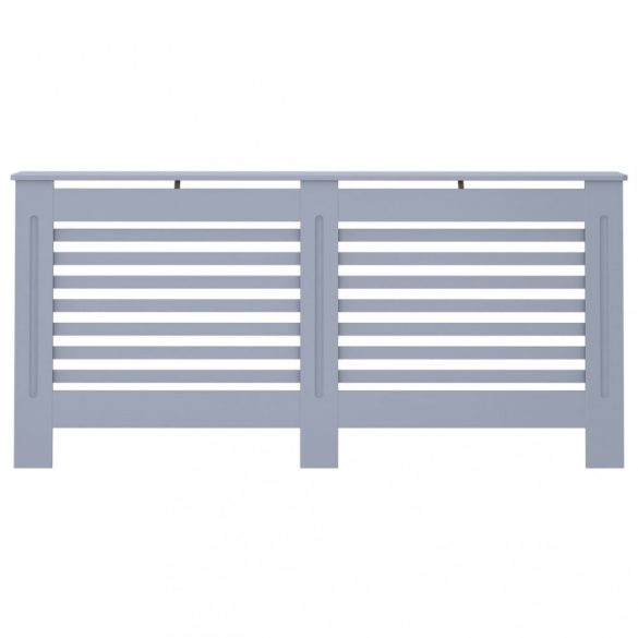 antracitszürke MDF radiátorburkolat 172 x 19 x 81,5 cm