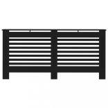 fekete MDF radiátorburkolat 172 x 19 x 81,5 cm
