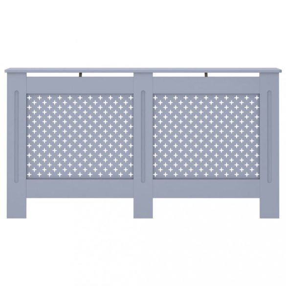 antracitszürke MDF radiátorburkolat 152 x 19 x 81,5 cm