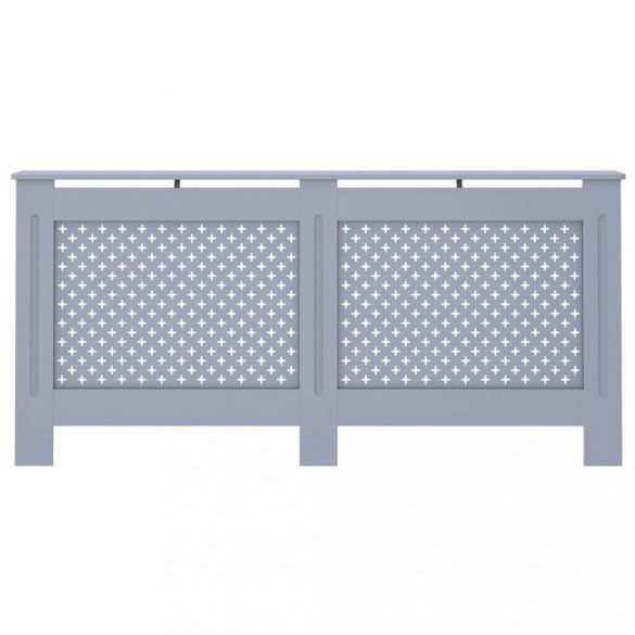 antracitszürke MDF radiátorburkolat 172 x 19 x 81,5 cm