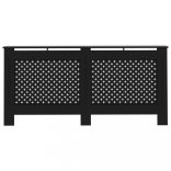 fekete MDF radiátorburkolat 172 x 19 x 81,5 cm