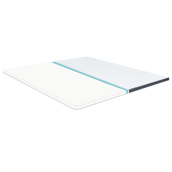 dobozrugós ágymatracfedő 200 x 160 x 5 cm közepesen puha