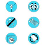 dobozrugós ágymatracfedő 200 x 160 x 5 cm közepesen puha