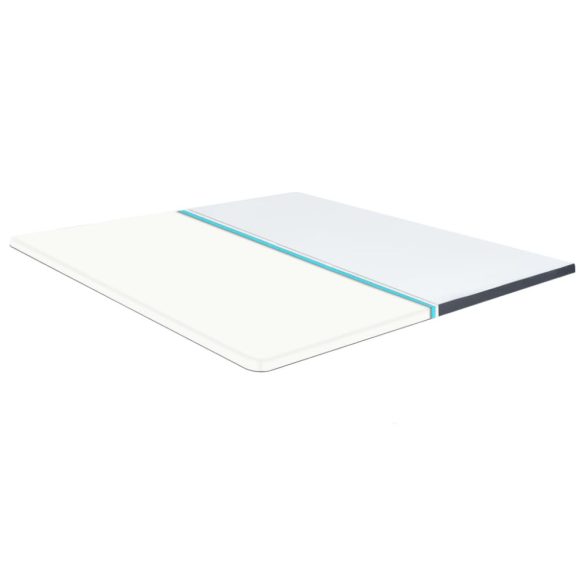 dobozrugós ágymatracfedő 200 x 180 x 5 cm közepesen puha