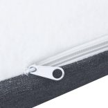 dobozrugós ágymatracfedő 200 x 180 x 5 cm közepesen puha