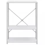 fehér szerelt fa mikrohullámú szekrény 60 x 39,6 x 79,5 cm