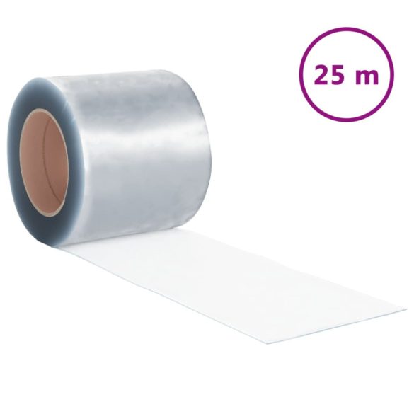 PVC szalagfüggönytekercs 1,6 mm x 200 mm 25 m