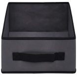 szürke acél tárolószekrény 6 fiókkal 55 x 29 x 55 cm