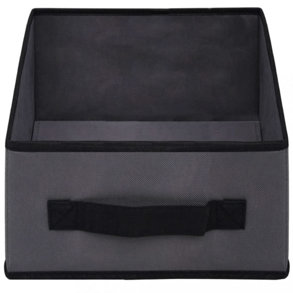 szürke acél tárolószekrény 6 fiókkal 55 x 29 x 55 cm