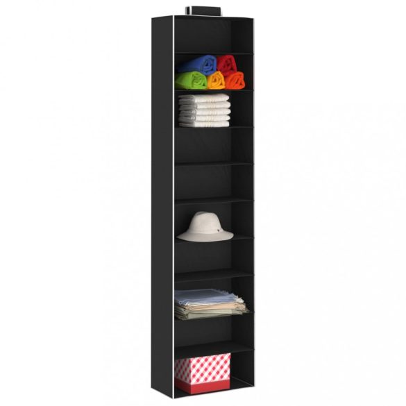 2 db szövet 10 polcos függő szekrényszervező