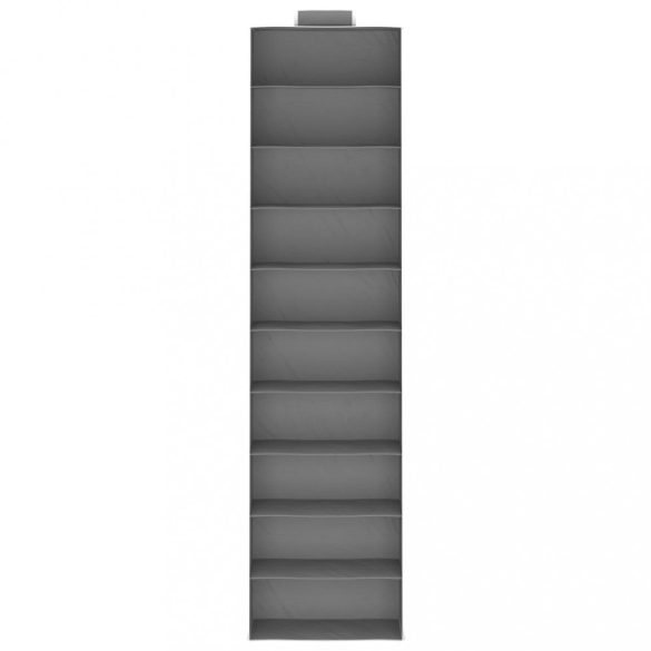 2 db szövet 10 polcos függő szekrényszervező