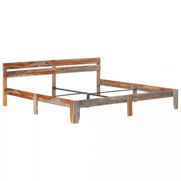tömör fa ágykeret matrac nélkül 200 x 200 cm