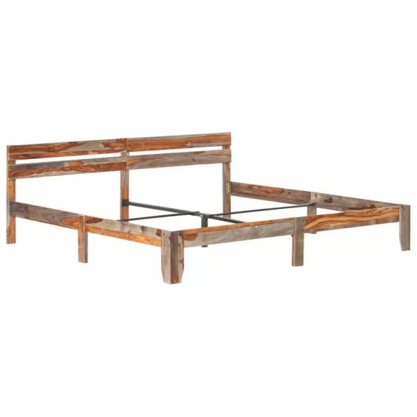 tömör fa ágykeret matrac nélkül 200 x 200 cm