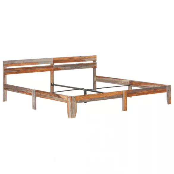 tömör fa ágykeret matrac nélkül 200 x 200 cm