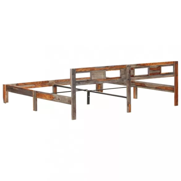 tömör fa ágykeret matrac nélkül 200 x 200 cm