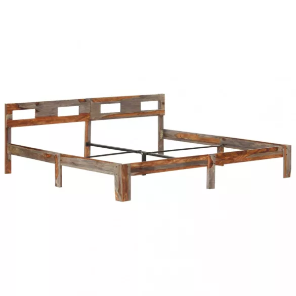 tömör fa ágykeret matrac nélkül 200 x 200 cm