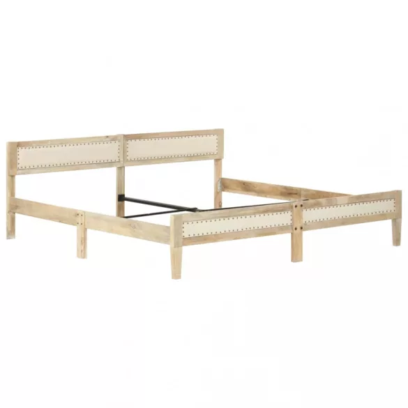 tömör mangófa ágykeret 200 cm